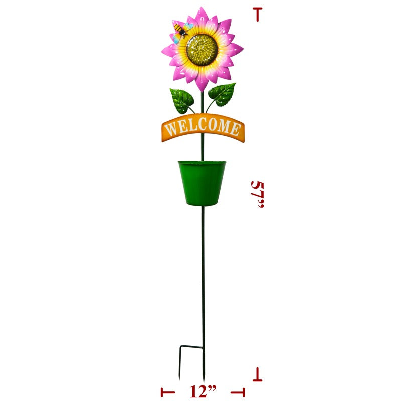 SPRING & SUMMER Sunflower/flower pot metal stand