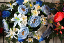 Load image into Gallery viewer, Memorial Cemetery Flowers Saddle/45.99