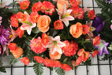 Load image into Gallery viewer, Memorial Cemetery Flowers Saddle/45.99