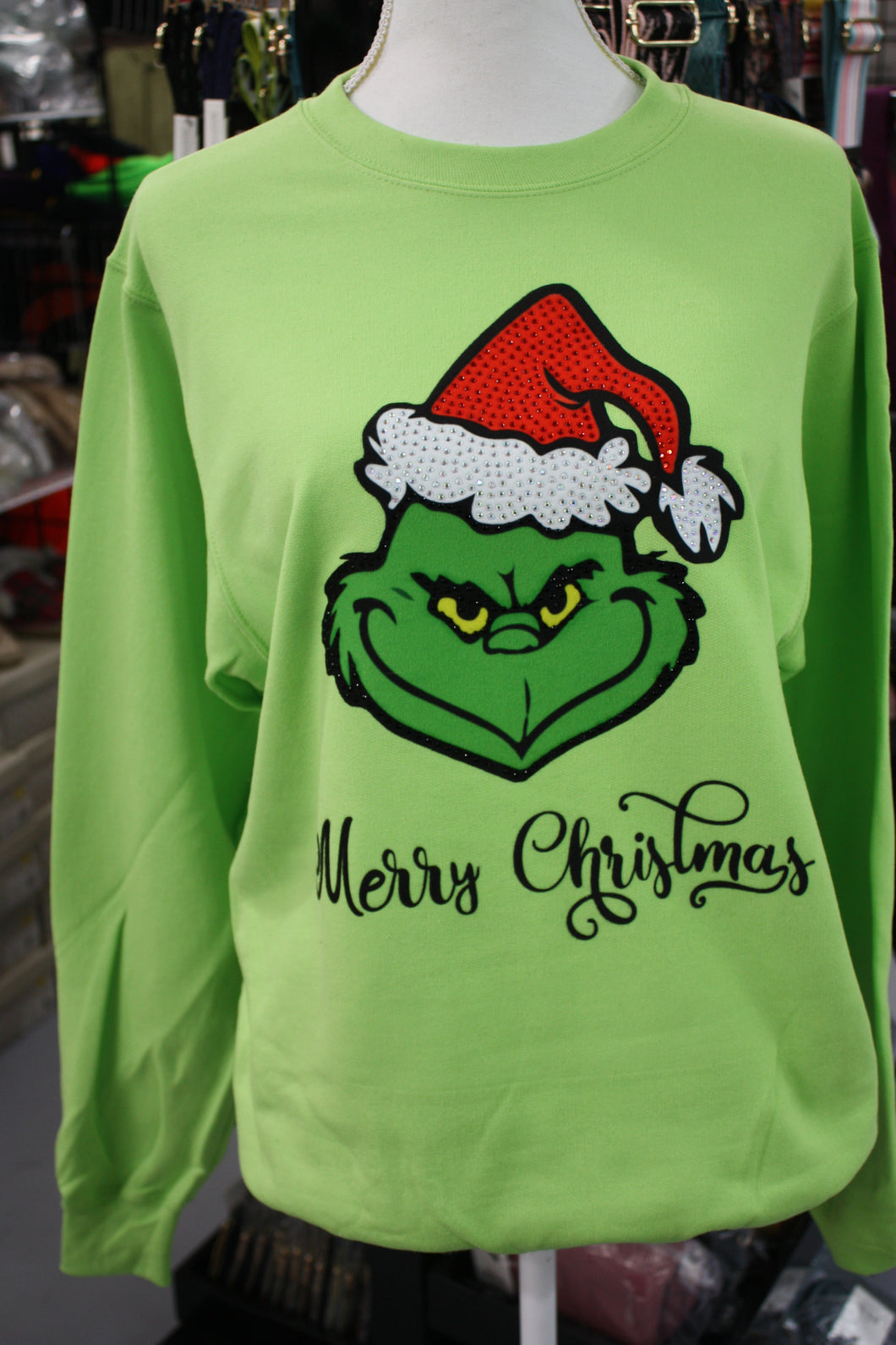 Christmas Grinch inspired Merry Christmas