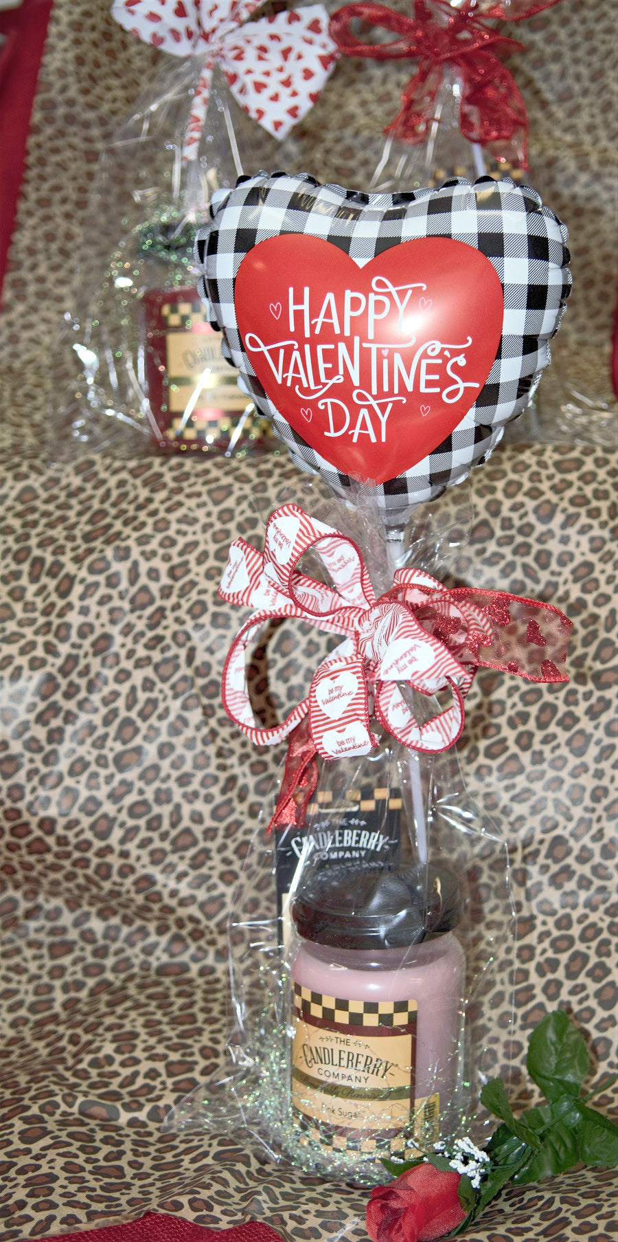 Valentine's Day Candle/Car Freshener Gift Set