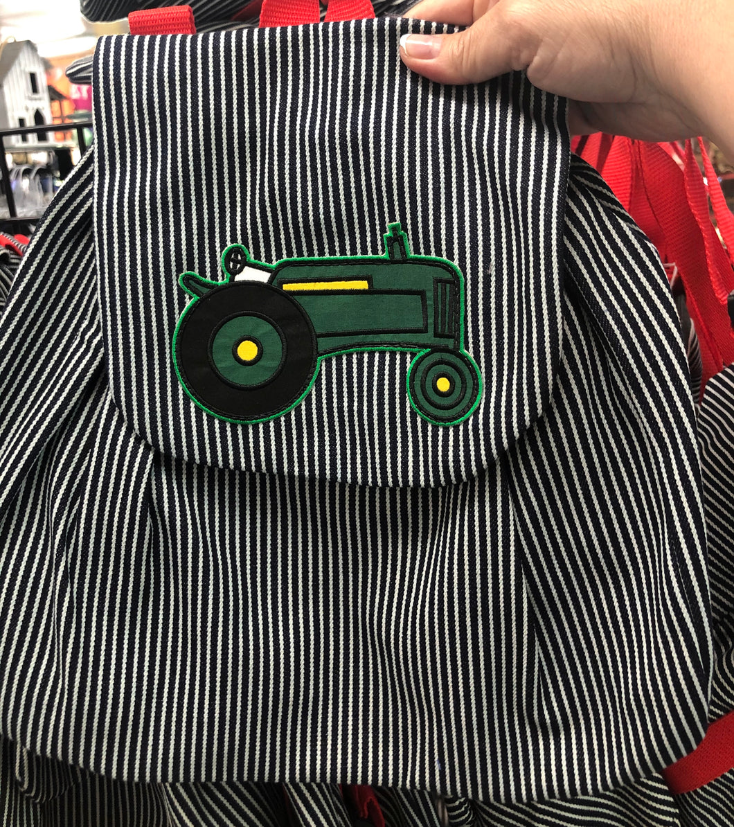 KIDS CORNER tractor preschool backpack