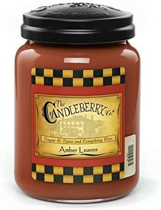 Candleberry Candle Products Amber Leaves
