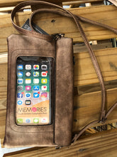 Load image into Gallery viewer, handbags Brown Soft Leather Cell Phone Holder Hipster

