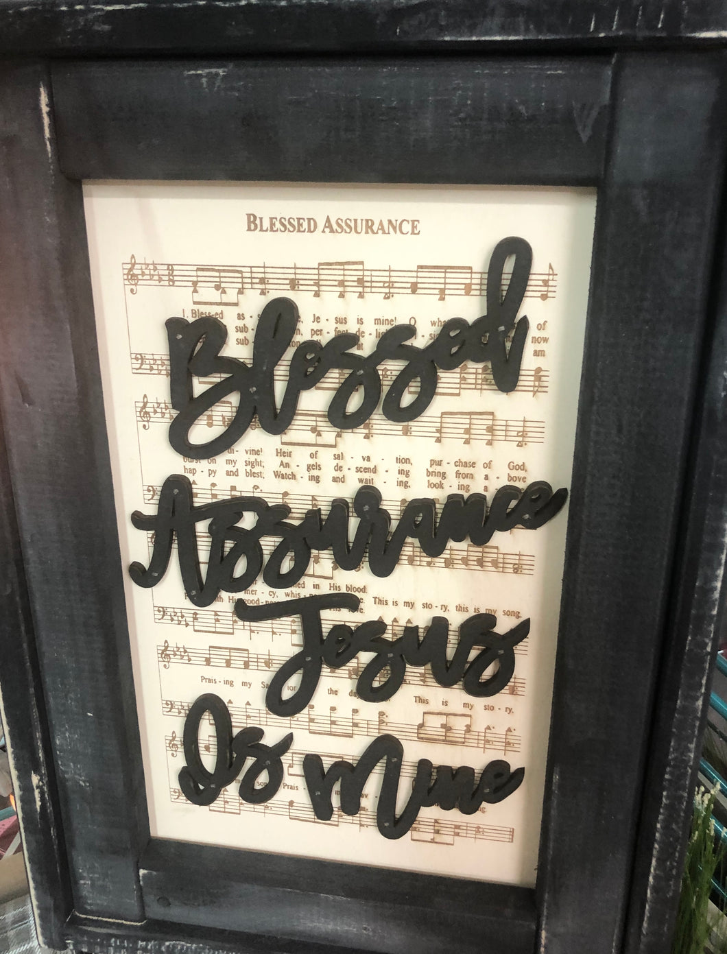 Bereavement gifts and quilts Blessed assurance Jesus is mine