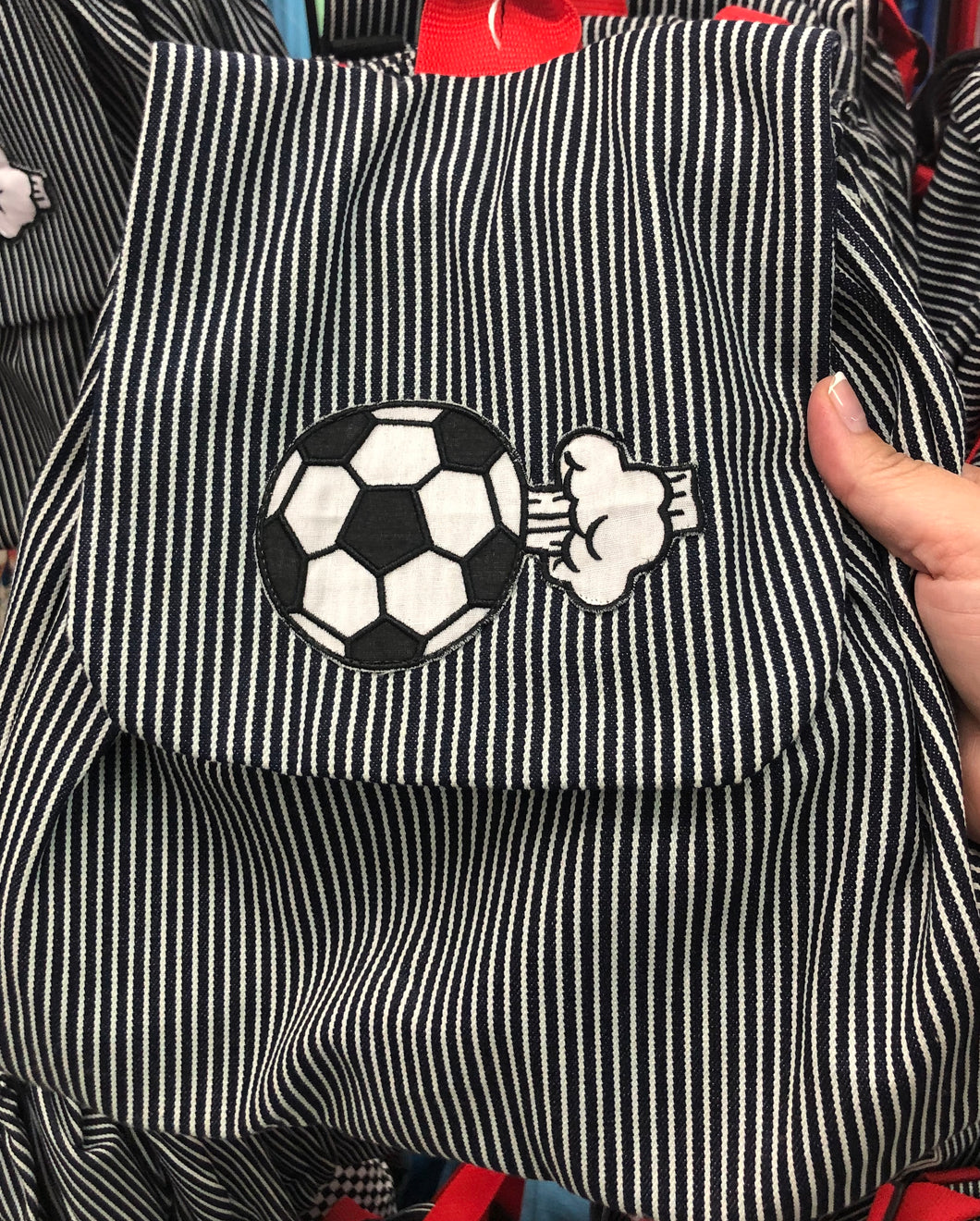 KIDS CORNER soccer ball backpack