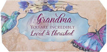 Load image into Gallery viewer, Grandma Incredibly Loved Butterfly Music Box
