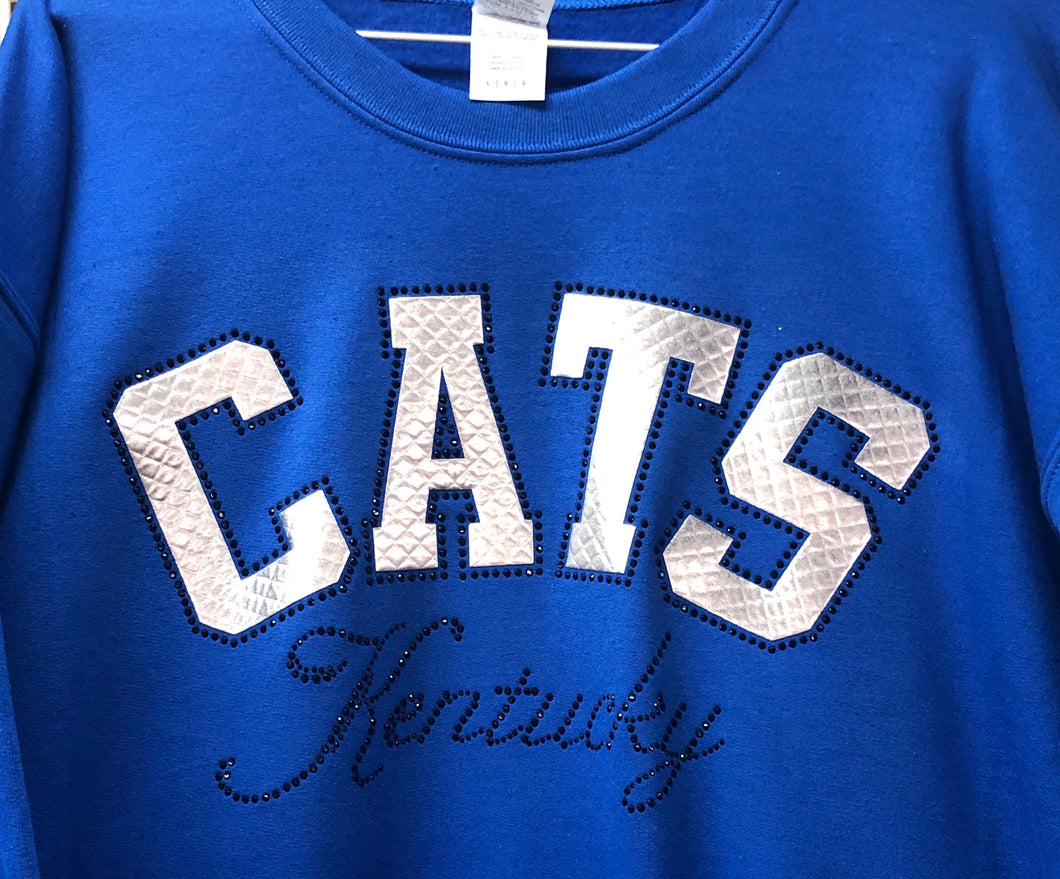 KENTUCKY INSPIRED T-SHIRTS AND GIFTS Kentucky CATS Sweatshirt