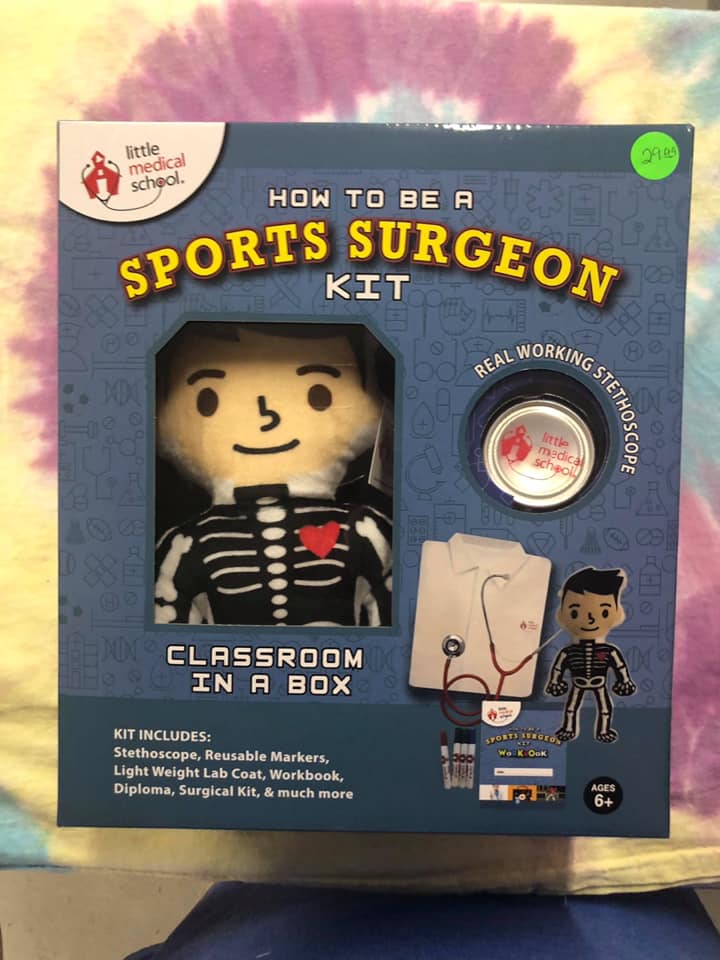 KIDS CORNER  How to be a SPORTS SURGEON Kit