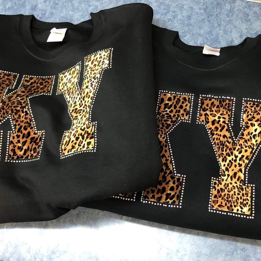 KENTUCKY INSPIRED T-SHIRTS AND GIFTS  Kentucky Cheetah sweatshirt