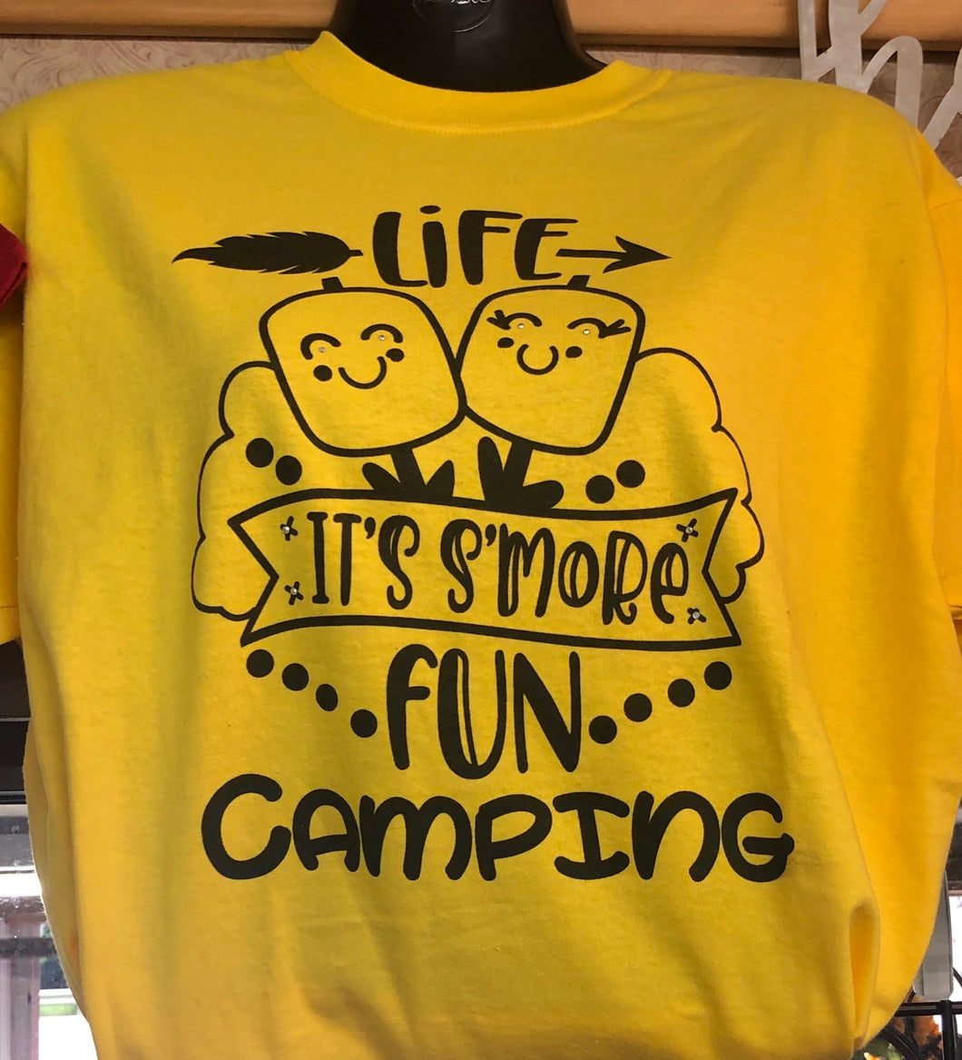 Camping/RV/Outdoors Life Is Smore Fun TShirt
