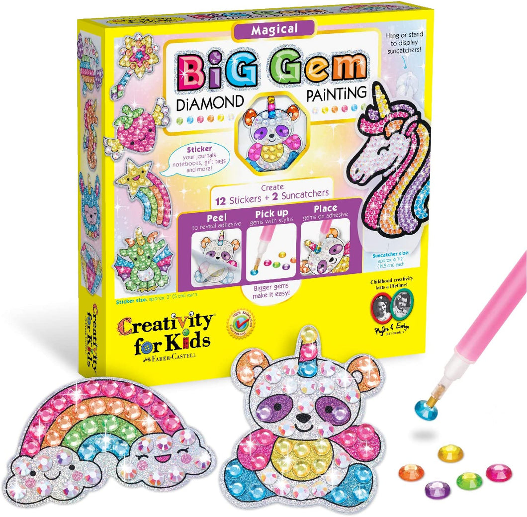 KIDS CORNER BIG GEM MAGICAL DIAMOND PAINTING