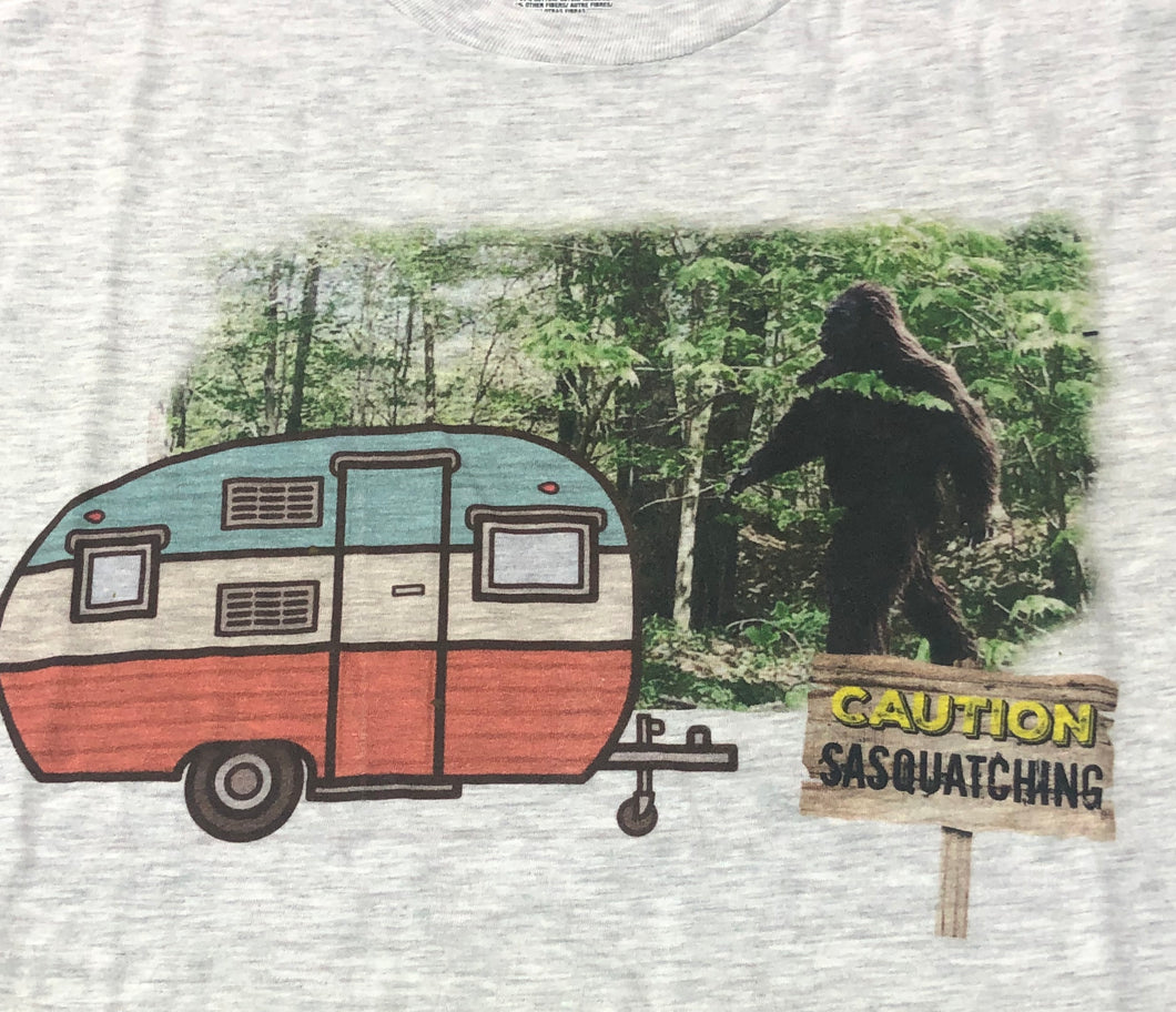 Camping/RV/Outdoors Sasquatch Camping Shirt