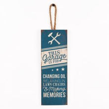 Load image into Gallery viewer, KENTUCKY INSPIRED T-SHIRTS AND GIFTS Wood Garage Hanging Sign
