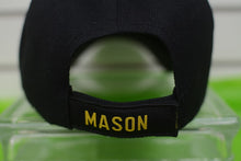 Load image into Gallery viewer, HATS/ MONOGRAM CAPS Blacks/yellow Mason Hat
