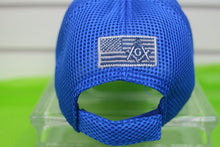 Load image into Gallery viewer, HATS/ MONOGRAM CAPS Royal Blue USA Mason Hat
