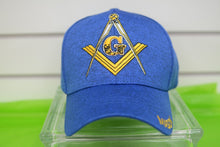 Load image into Gallery viewer, HATS/ MONOGRAM CAPS Blue  Mason Hat
