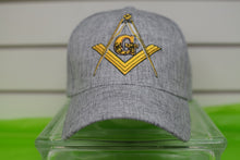Load image into Gallery viewer, HATS/ MONOGRAM CAPS Mens Light  Grey Mason Hat
