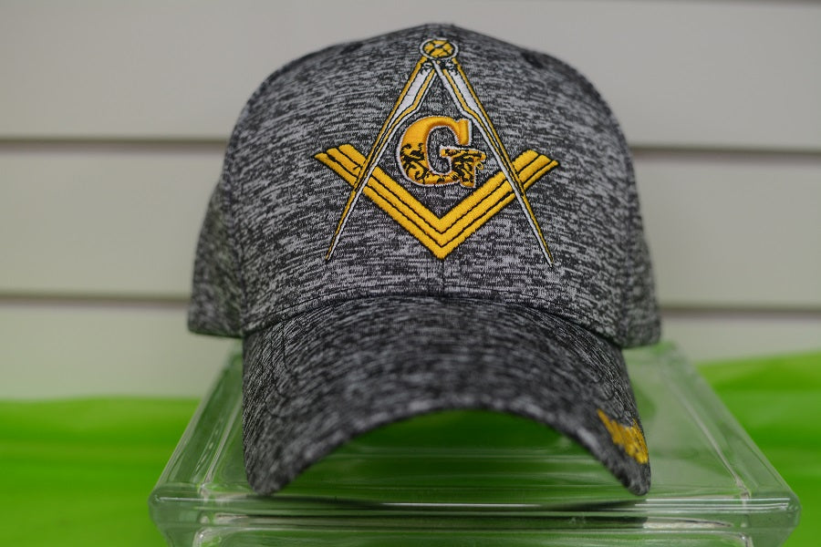 HATS/ MONOGRAM CAPS Mens Dark Gray Mason Hat