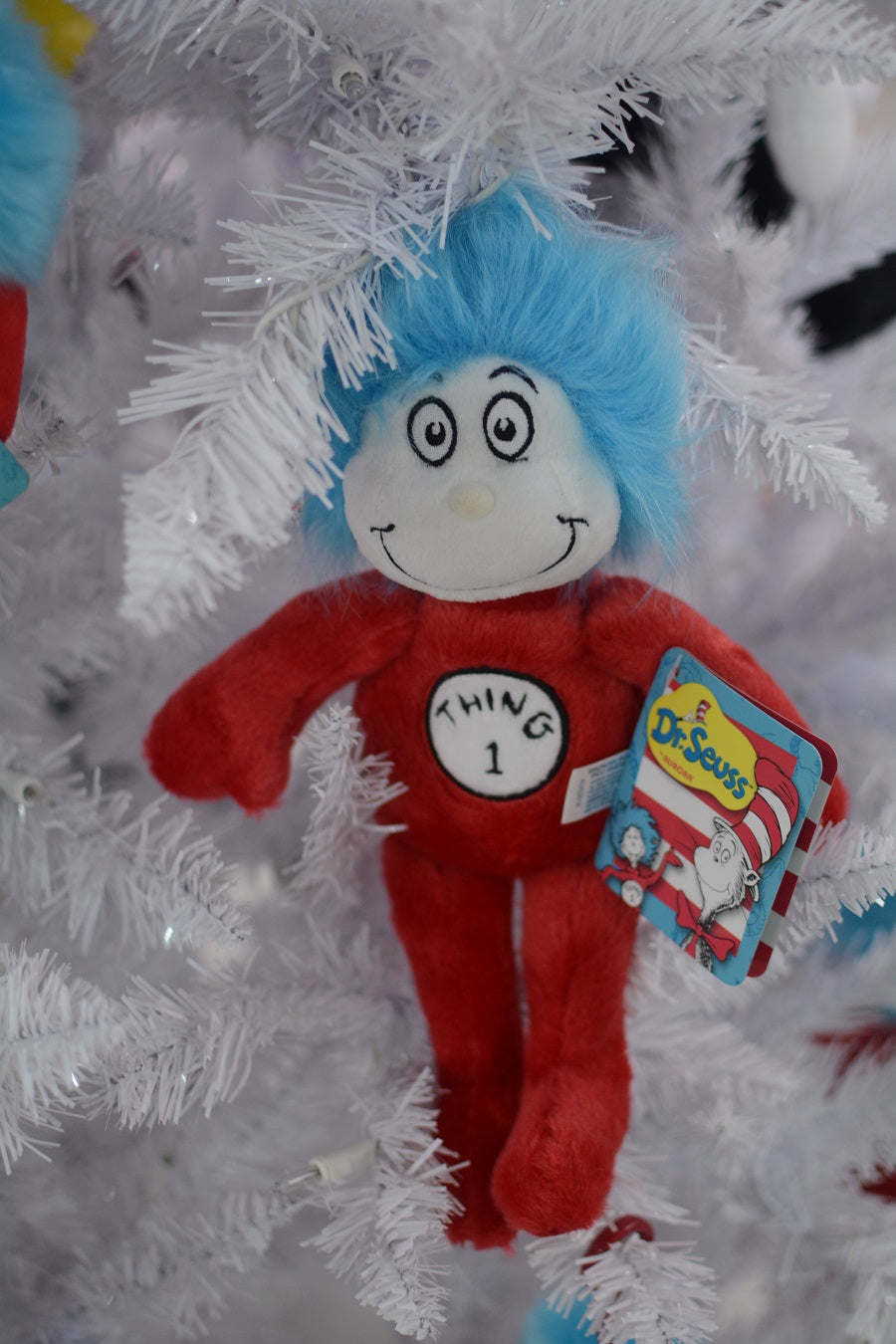 Dr Seuss Thing 1 and Thing 2 Plush Dolls