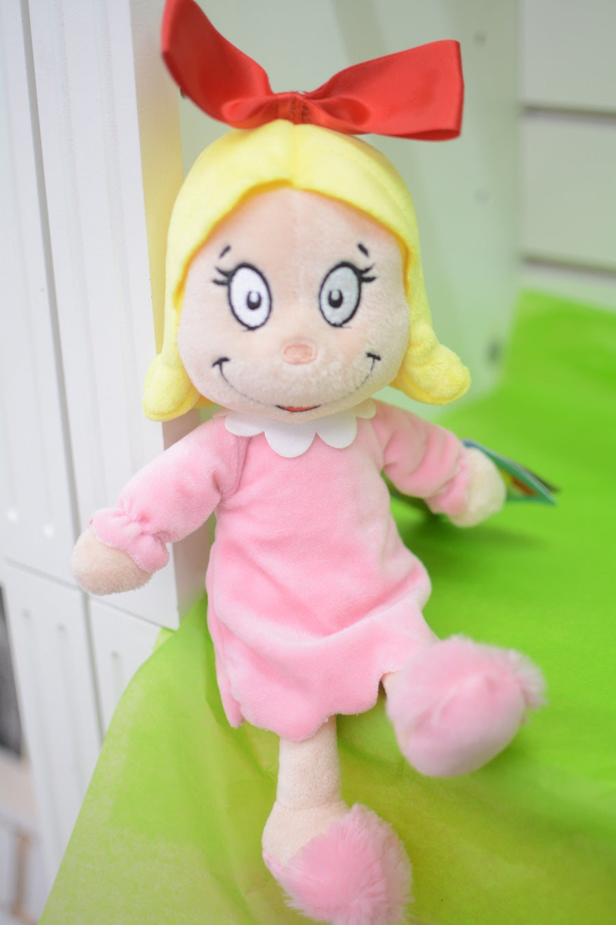 KIDS CORNER Dr. Seuss Cindy Lou Who Plush Doll