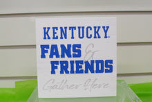 Load image into Gallery viewer, KENTUCKY INSPIRED T-SHIRTS AND GIFTS KY Fans Gather Here Word Block
