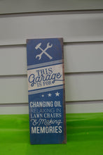 Load image into Gallery viewer, KENTUCKY INSPIRED T-SHIRTS AND GIFTS Wood Garage Hanging Sign
