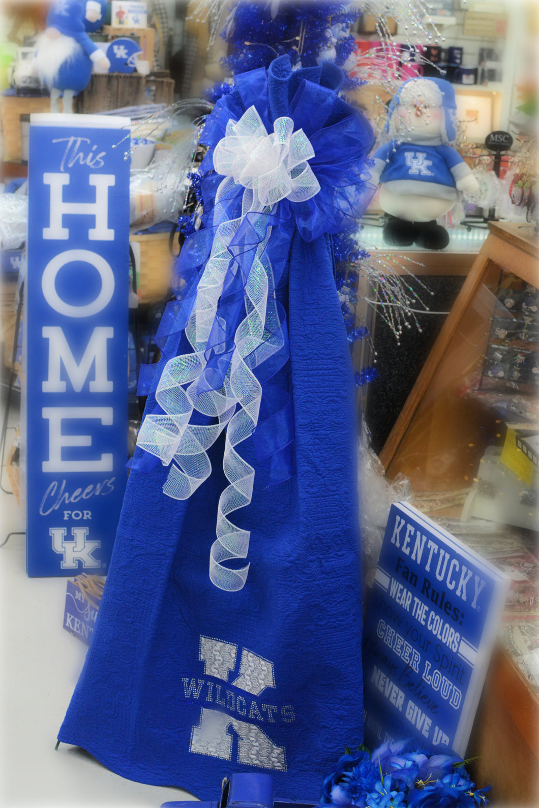 Bereavement Gifts and Quilts  KY Wildcats Throw