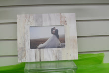 Load image into Gallery viewer, Engravable &amp; Personalized Gifts White Faux 4 x 6 Photo Frame
