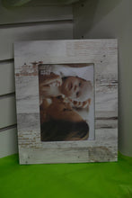 Load image into Gallery viewer, Engravable &amp; Personalized Gifts White Faux  Wood  5 x 7 Photo Frame
