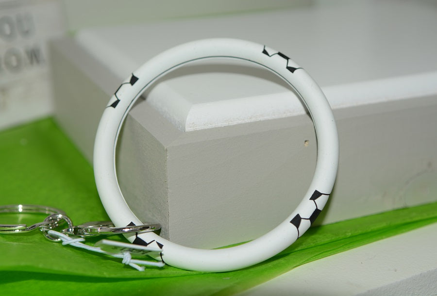 JEWLERY Soccer Wristlet Keychain