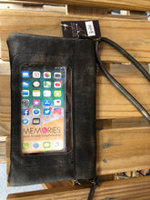 Load image into Gallery viewer, handbags Leather Cellphone Holder/Reader Hipster with Flower Petal Design

