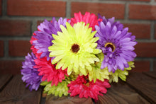 Load image into Gallery viewer, Memorial Cemetery Flowers gerber daisy
