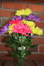 Load image into Gallery viewer, Memorial Cemetery Flowers gerber daisy
