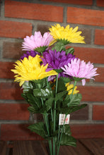 Load image into Gallery viewer, Memorial Cemetery Flowers gerber daisys
