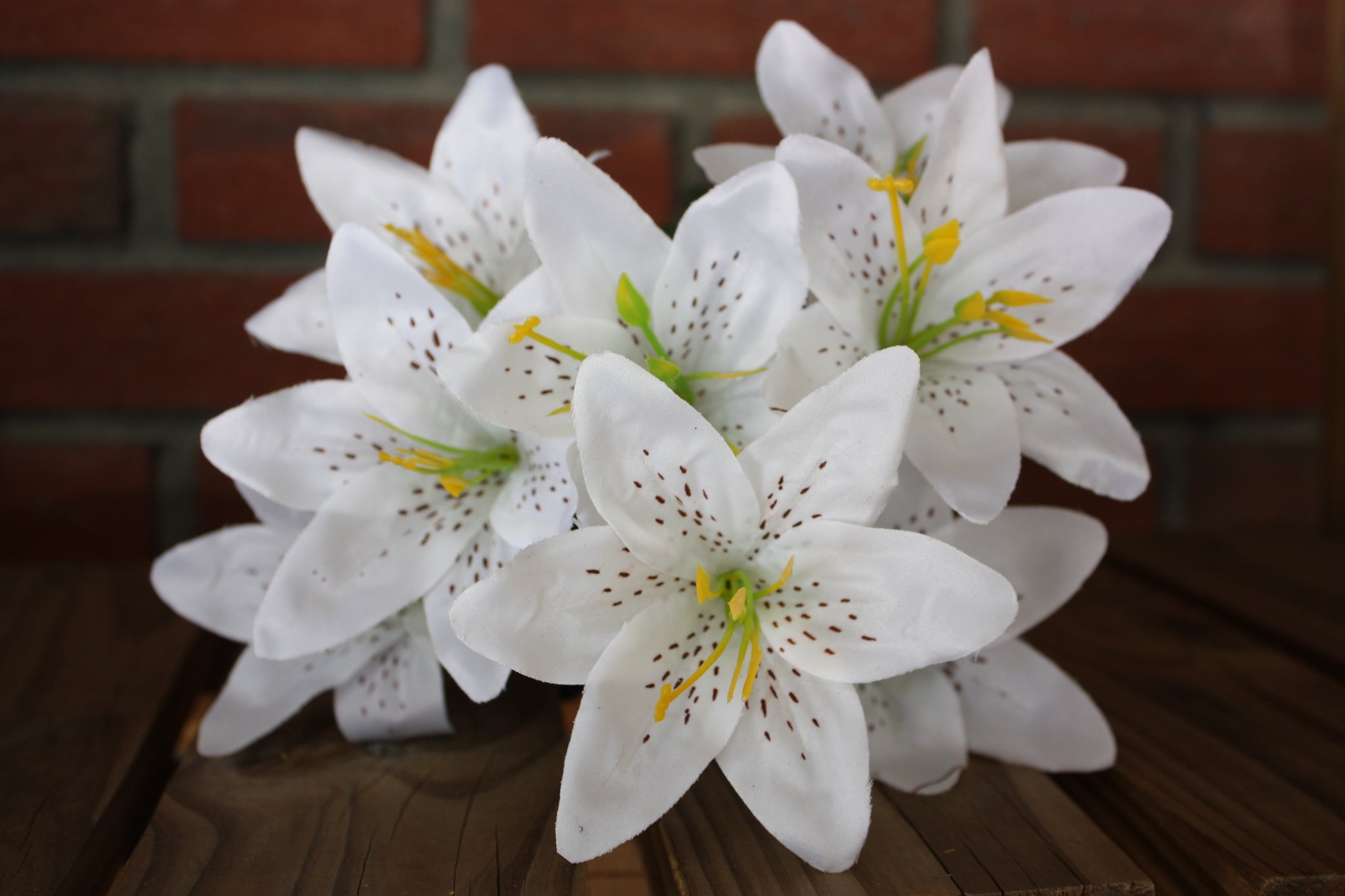 white lily death flower Memorial Cemetery Flowers WHITE LILY – Deanas Designs