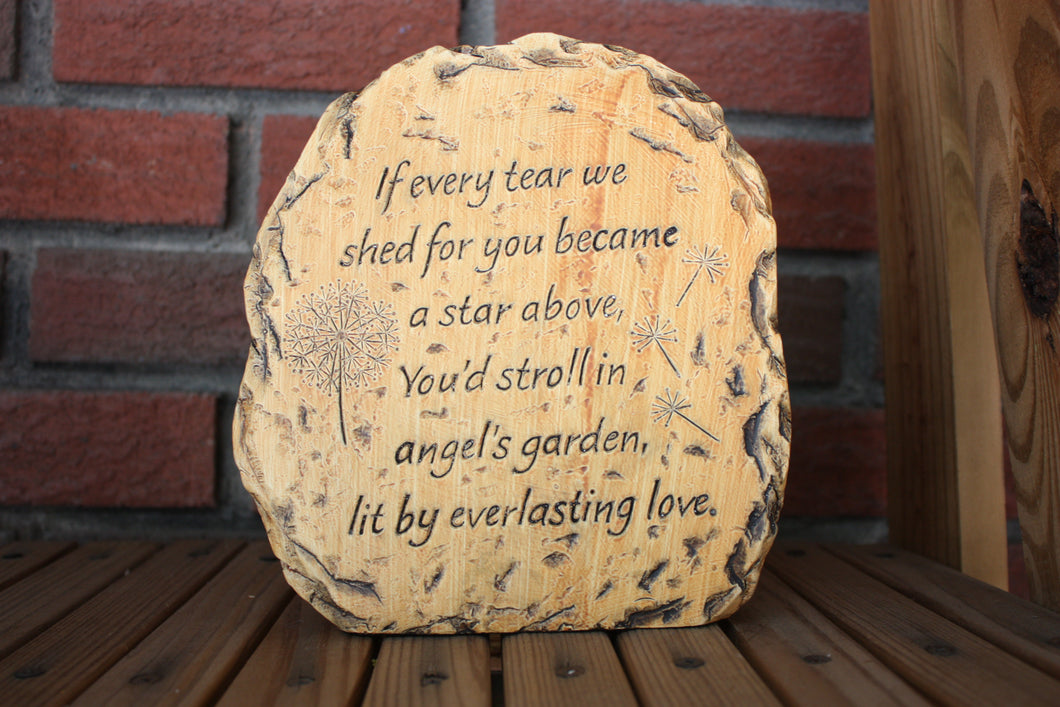 Bereavement Gifts and Quilts MEMORY STONE