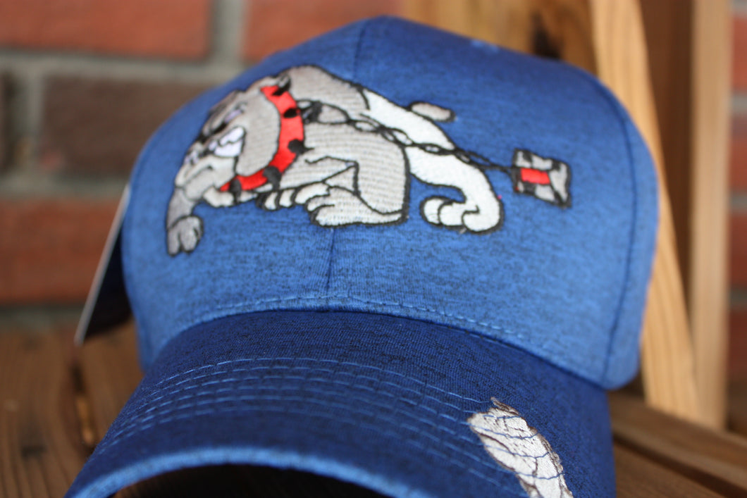 HATS/ MONOGRAM CAPS DENIM/BULLDOG BALLCAP/HAT