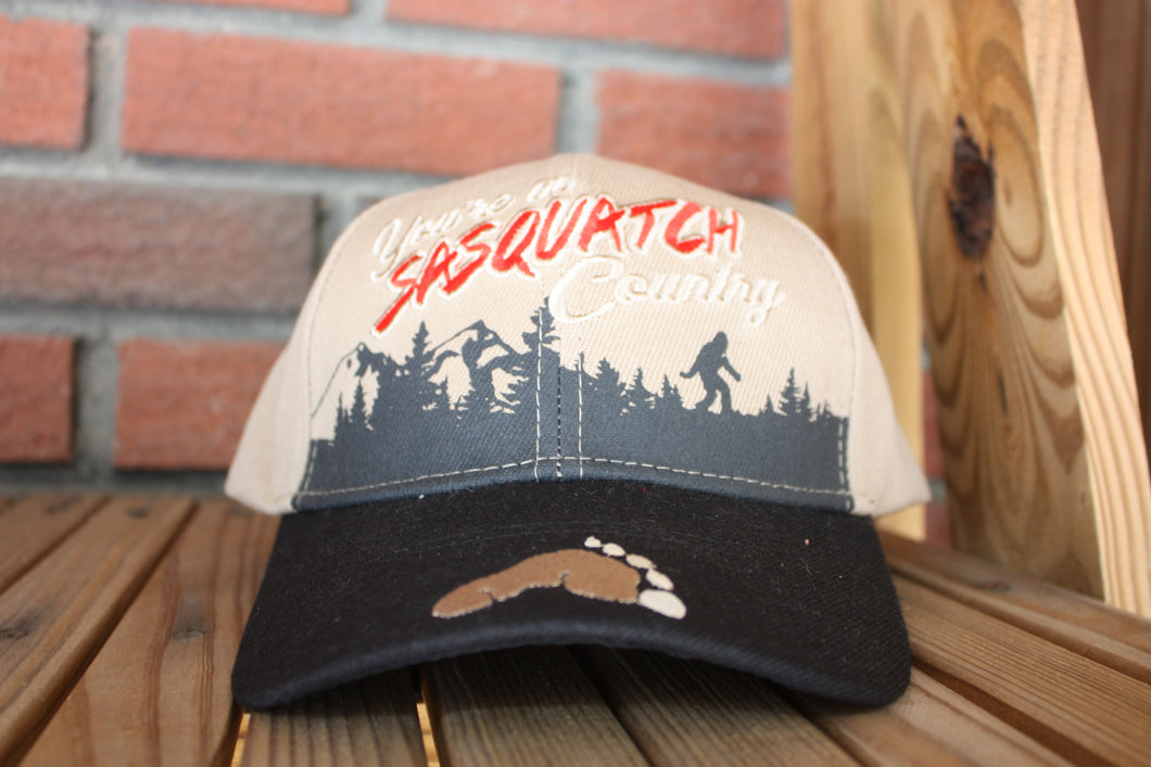 HATS/ MONOGRAM CAPS SASQUATCH HAT WITH FOOTPRINT