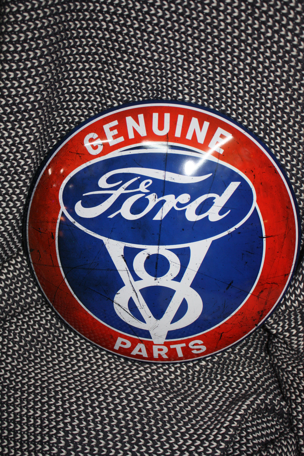 Ford V-8 Metal Sign