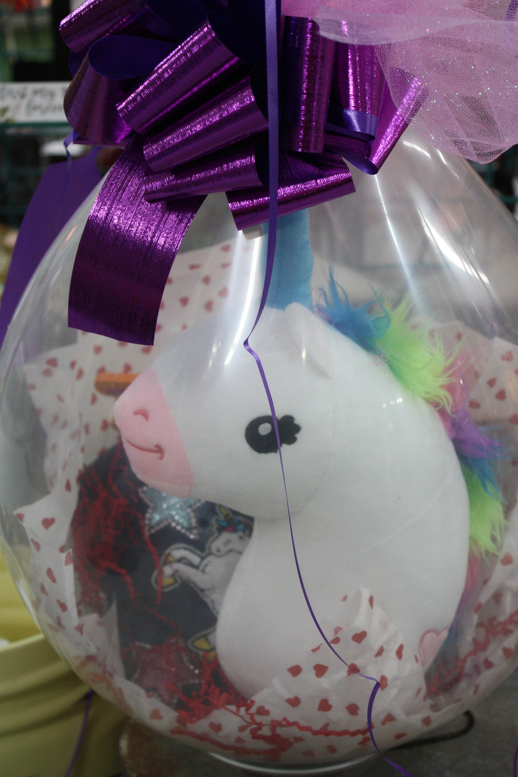 Valentine's Day Stuff Gift Balloon/Bear