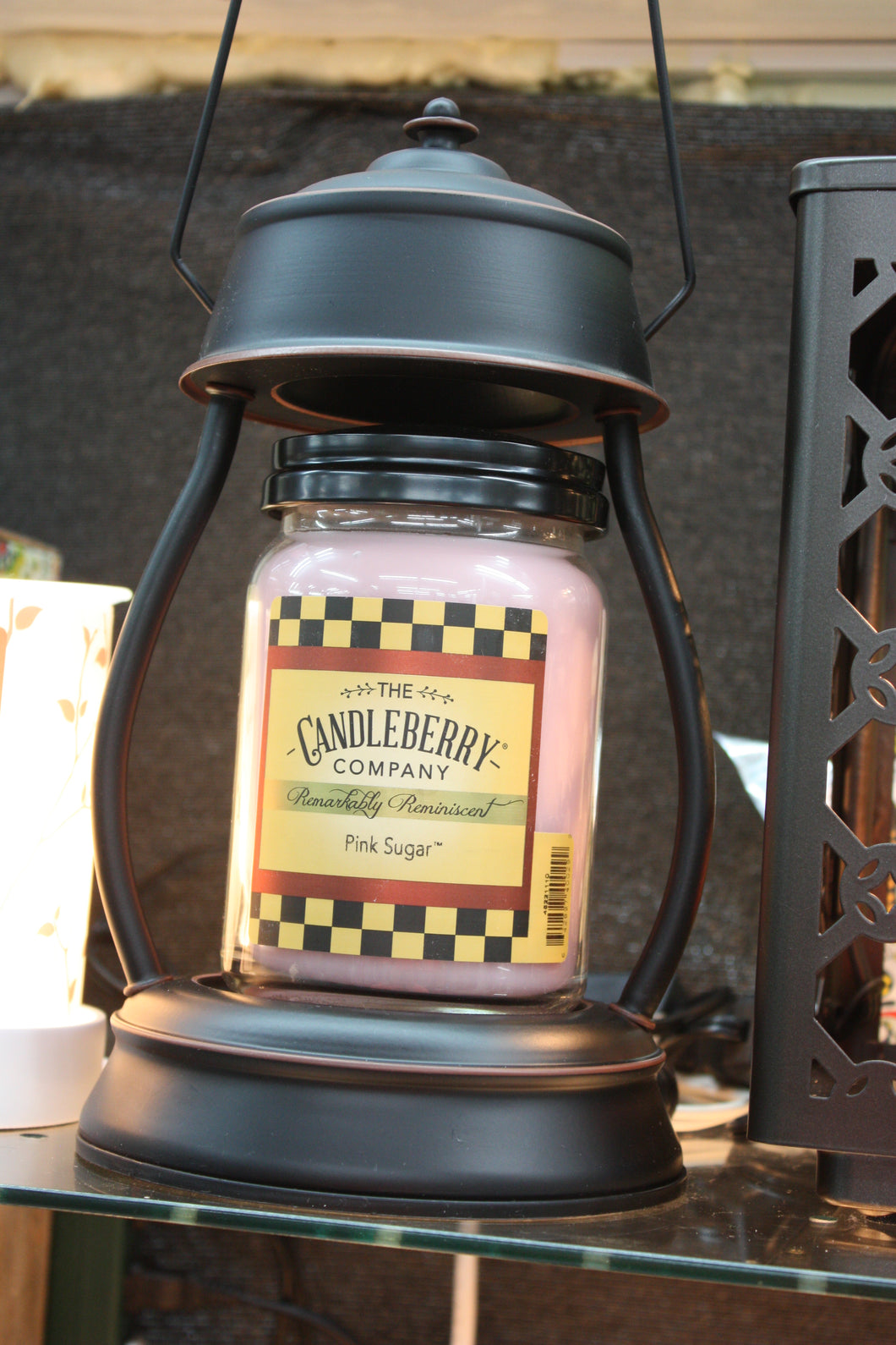 HOME DECOR, GIFTS AND SUCH Hurricane Lamp candle warmer