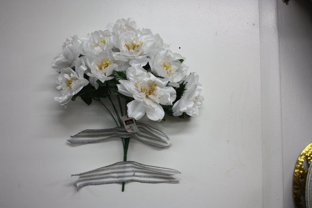 Memorial Cemetery Flowers  PEONY BUSH