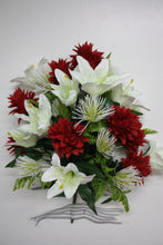 Load image into Gallery viewer, Memorial Cemetery Flowers Extra Large Lily and Ginger Bush
