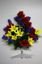 Load image into Gallery viewer, Memorial Cemetery Flowers Extra Large Lily and Ginger Bush
