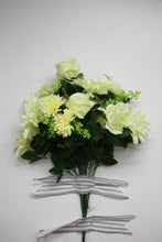 Load image into Gallery viewer, Memorial Cemetery Flowers Rose and Dahila Bush
