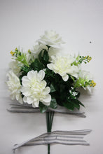 Load image into Gallery viewer, Memorial Cemetery Flowers Rose and Dahila Bush

