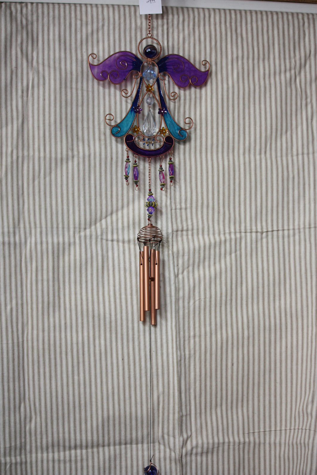 SPRING & SUMMER Stained Glass Angel Windchime