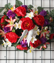 Load image into Gallery viewer, Memorial Cemetery Flowers Saddle/45.99

