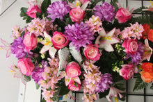Load image into Gallery viewer, Memorial Cemetery Flowers Saddle/45.99
